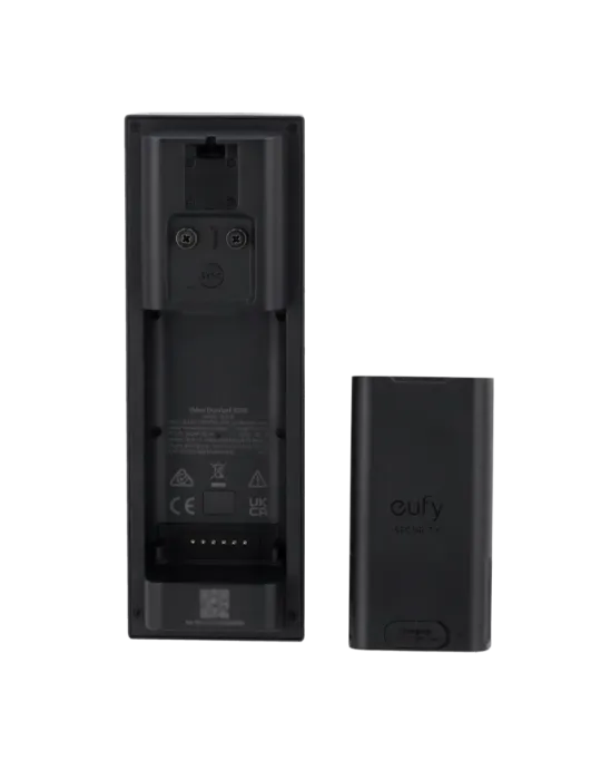 EUFY Kit de Timbre Wifi doble cámara Eufy by Anker - Resolución 2K - D
