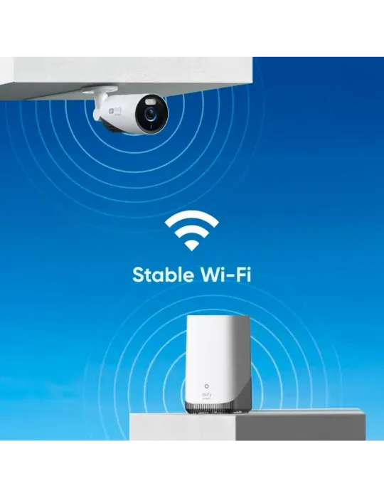 EUFY Kit 2 Cámaras + 1 HomeBase 3 Eufy by Anker - 4K /Detección Humano