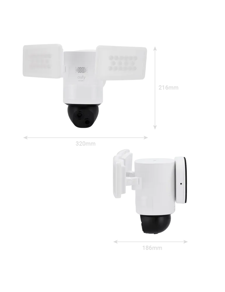 EUFY Cámara doble Eufy by Anker - Resolución 3K - Detección Humanos, m