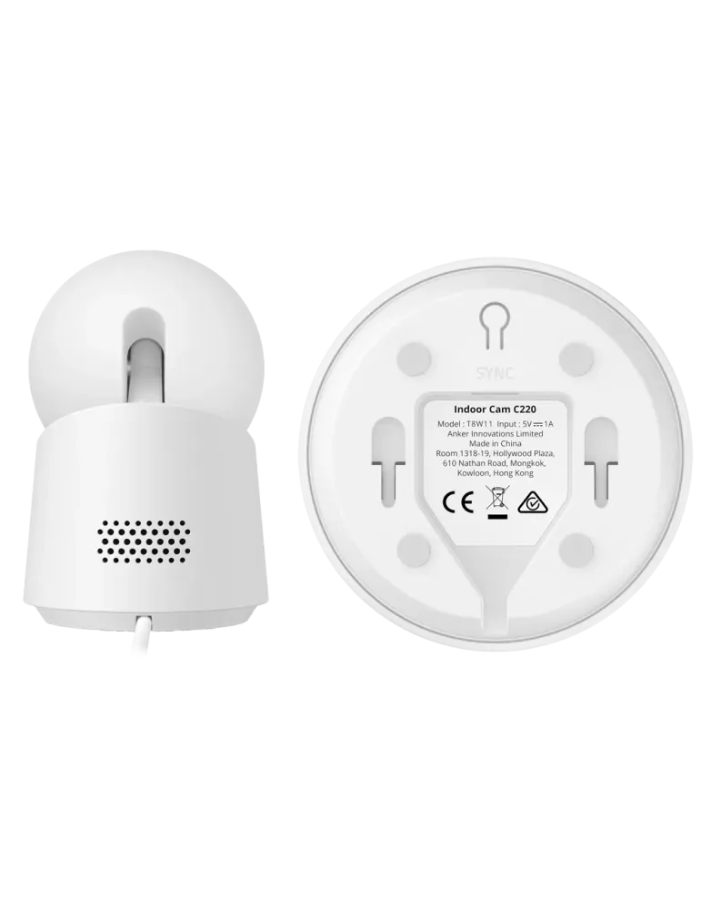EUFY Cámara Eufy by Anker - 2K (1080P) - 1/2.7″ Progressive Scan CMOS