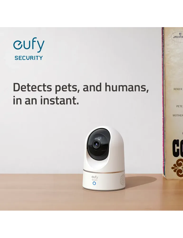 EUFY Cámara Eufy by Anker - 2K (1080P) - 1/2.7″ Progressive Scan CMOS