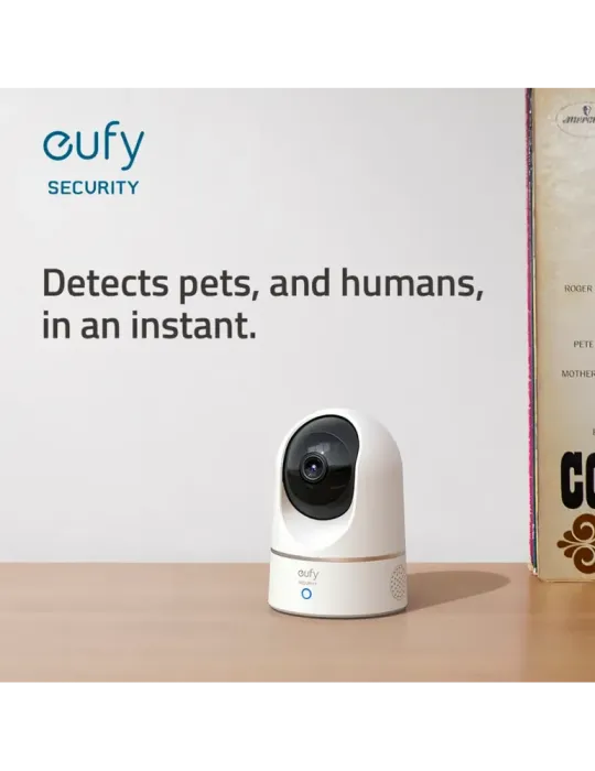 EUFY Cámara Eufy by Anker - 2K (1080P) - 1/2.7″ Progressive Scan CMOS
