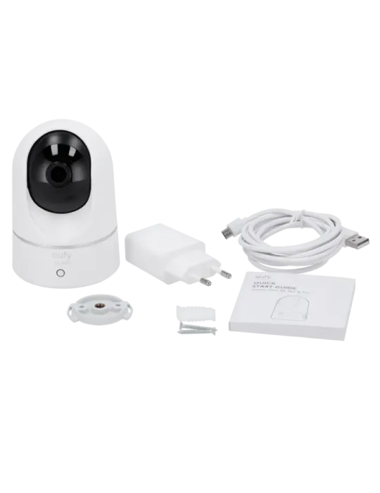 EUFY Cámara Eufy by Anker - 2K (1080P) - 1/2.7″ Progressive Scan CMOS