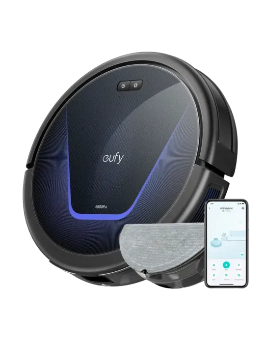 EUFY Robot Aspirador Eufy by Anker - Potencia máxima de 4000 Pa - Capa