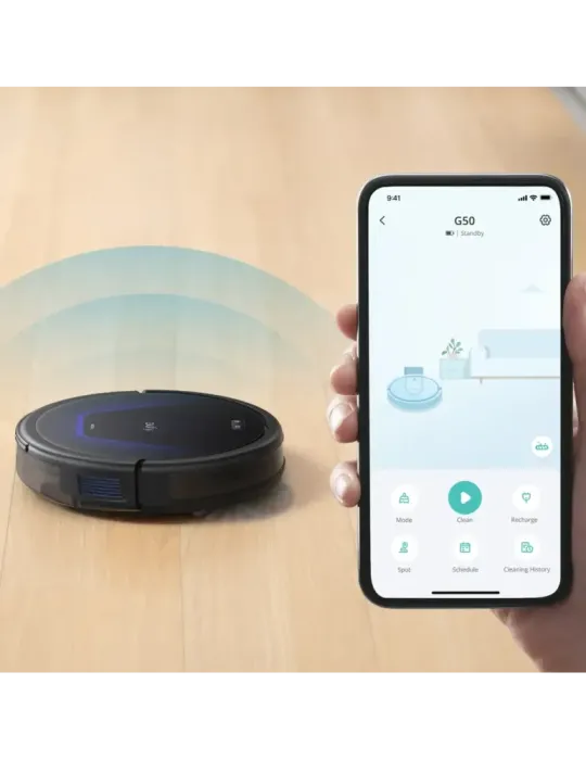 EUFY Robot Aspirador Eufy by Anker - Potencia máxima de 4000 Pa - Capa