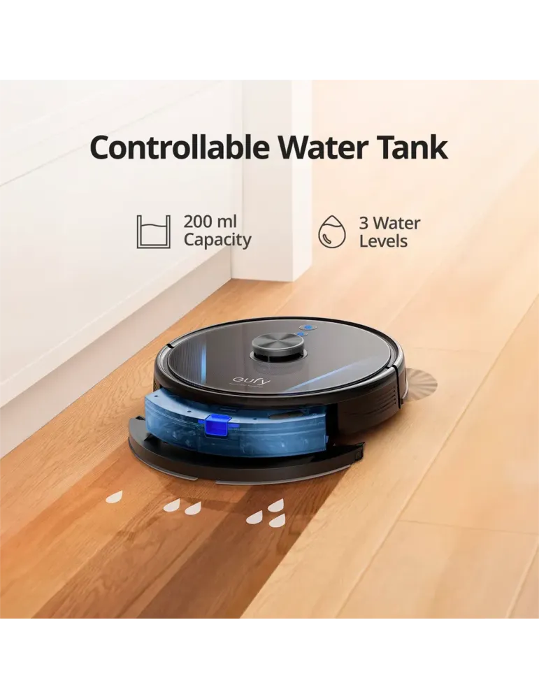 EUFY Robot Aspirador Eufy by Anker - Potencia máxima de 4000 Pa - Capa
