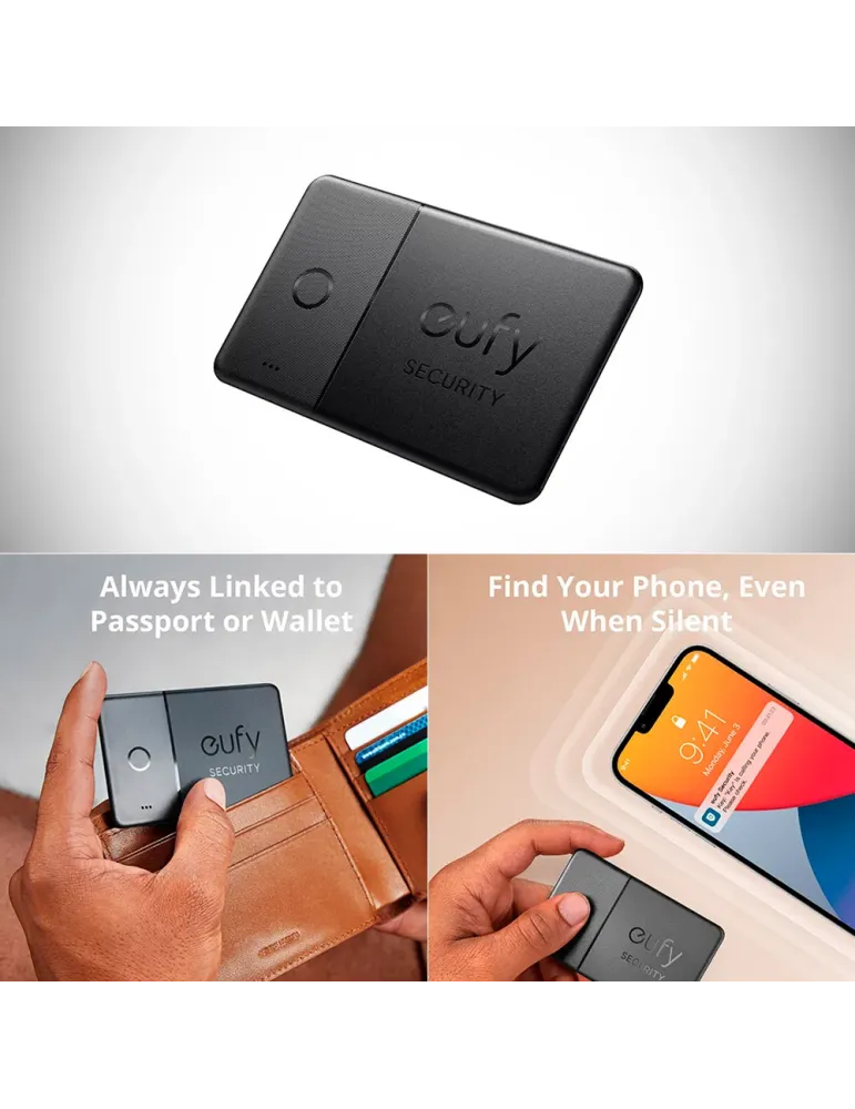 Eufy by Anker Smart Track Card - Bluetooth - Compatible con iOS Apple