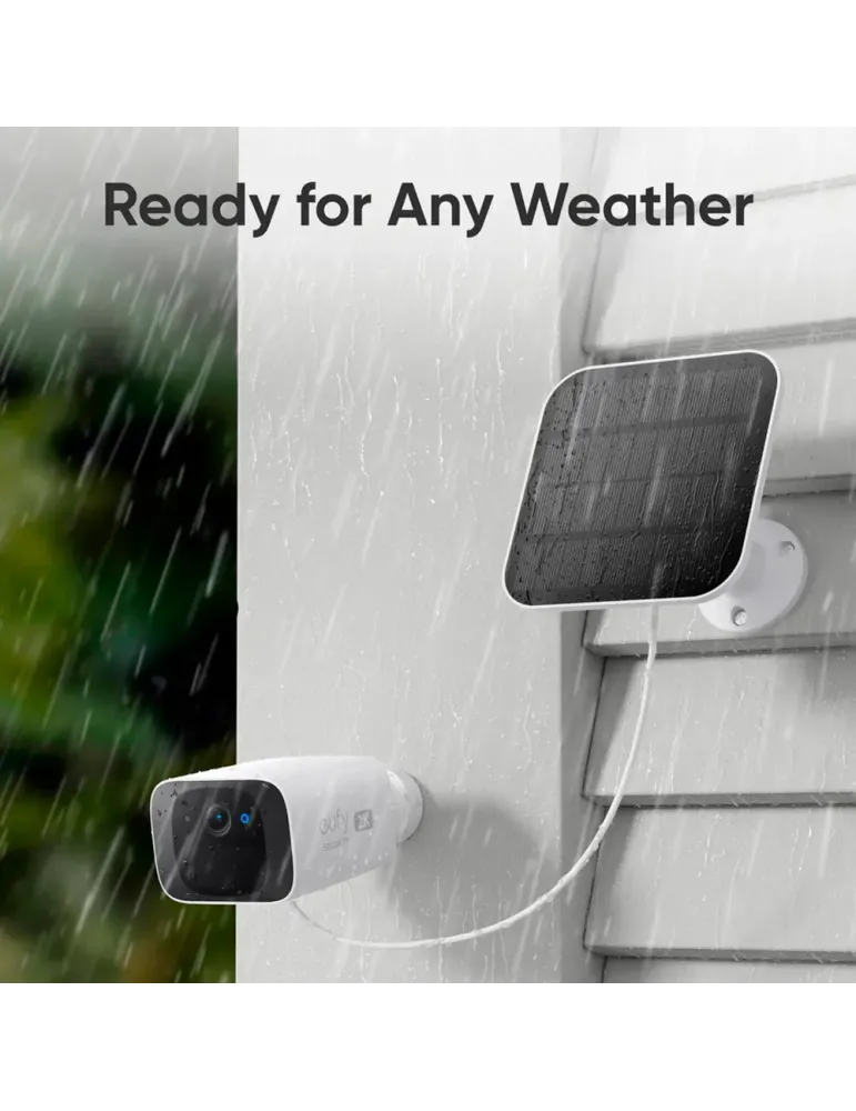 EUFY Cámara con Panel Solar Eufy by Anker - 2K / deteccion de personas