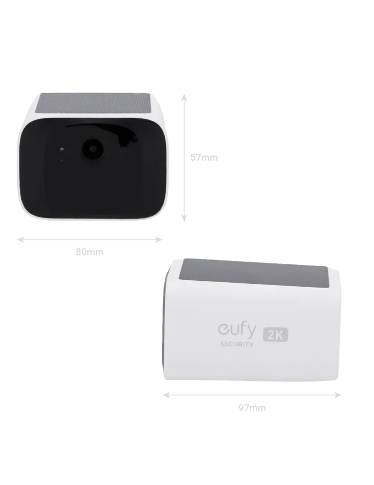 Eufy by Anker Cámara Wifi 2K - Detección Humanos/ Facial / movimiento