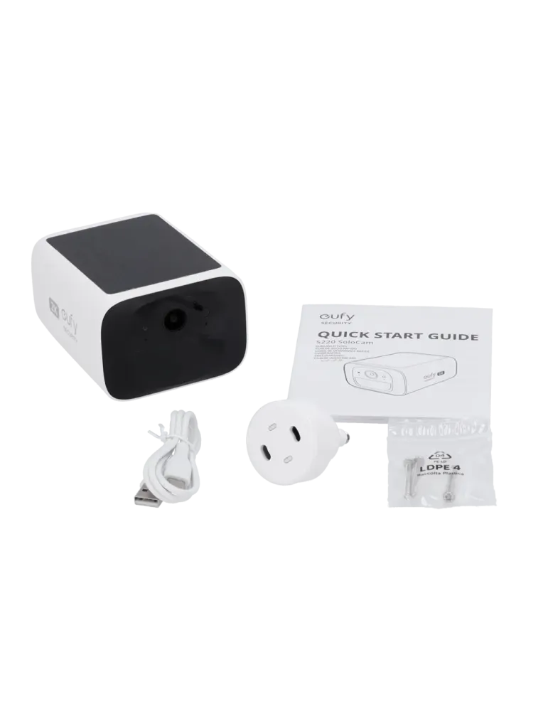 Eufy by Anker Cámara Wifi 2K - Detección Humanos/ Facial / movimiento