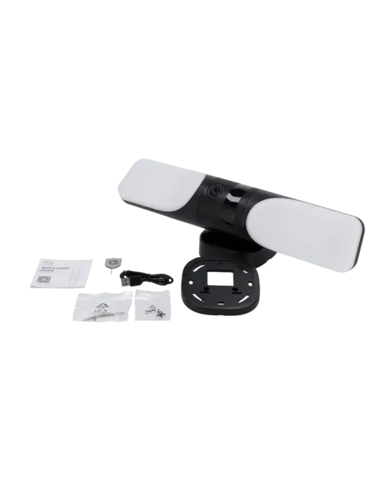 EUFY Cámara con foco Eufy by Anker - Resolución 2K / Detección PIR y H