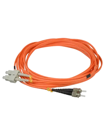 MARCA BLANCA Cable de fibra - Dúplex - Multimodo - Conector SC a ST -