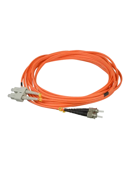 MARCA BLANCA Cable de fibra - Dúplex - Multimodo - Conector SC a ST -