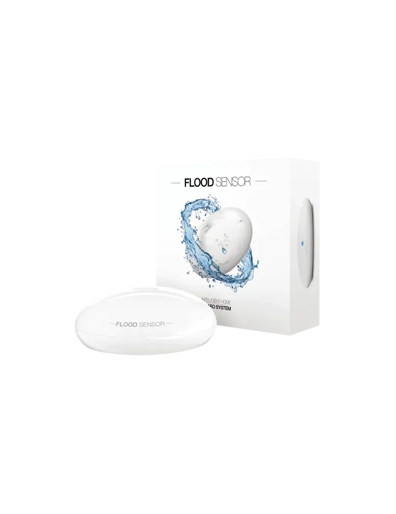 FIBARO Detector de inundación - Inalámbrico / Bluetooth - Compatible c