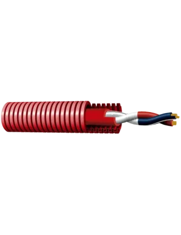 MARCA BLANCA Bobina de cable trenzado apantallado - Resistente al fueg