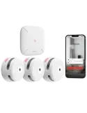 X-SENSE Kit de detección de incendio autónomo X-Sense - Inlcuye 3 dete