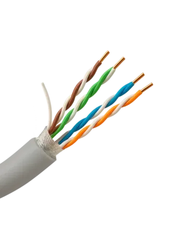 SAFIRE Cable FTP - Categoría 5E - Rollo de 305 metros - Conductor OFC,