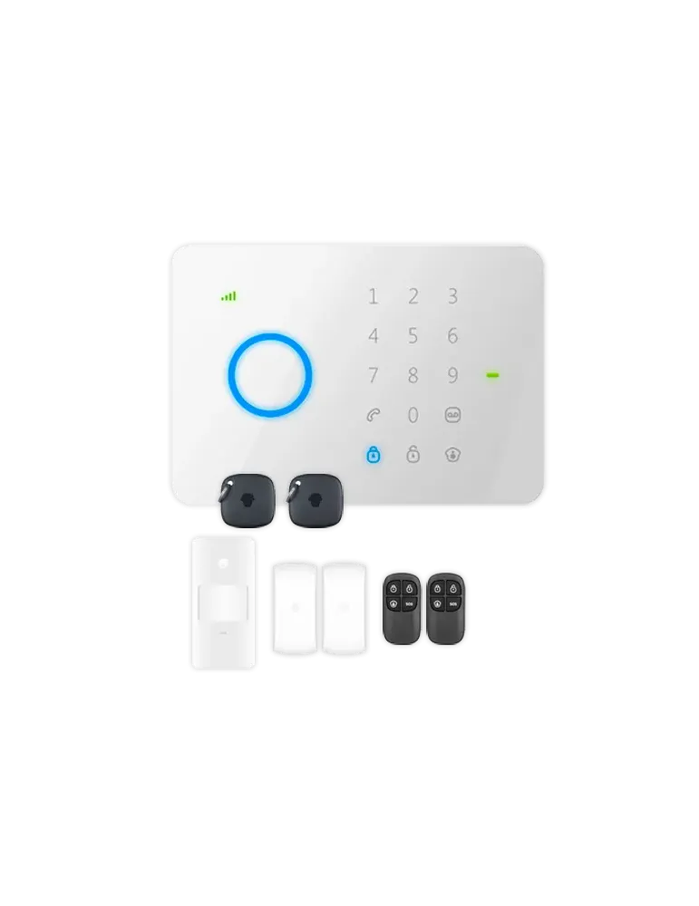 CHUANGO Kit de alarma doméstica - Panel táctil con módulo GSM - Envío