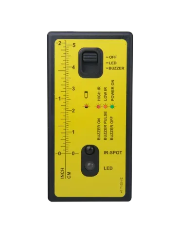 GJD - Buscador de haces - Instalación correcta de detectores láser - L