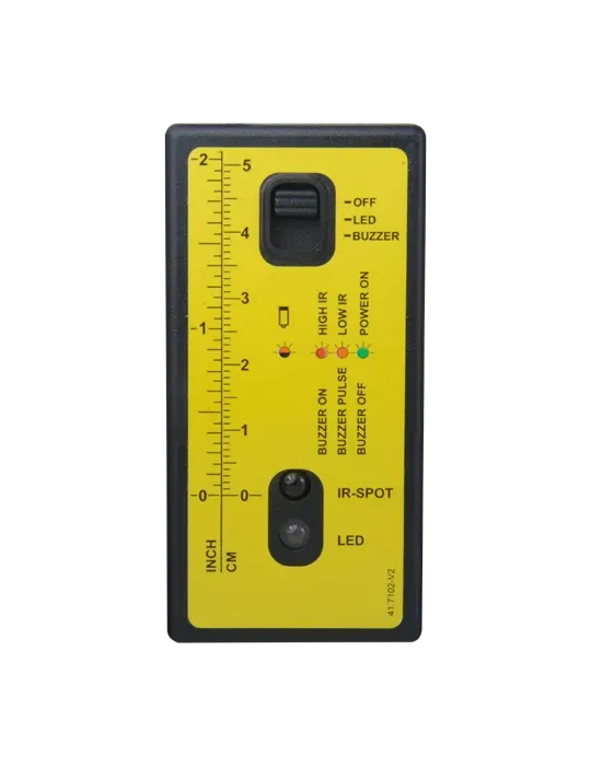GJD - Buscador de haces - Instalación correcta de detectores láser - L