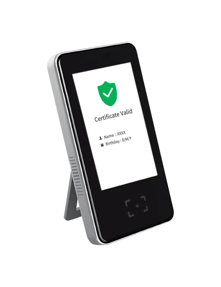 MARCA BLANCA Lector Green Pass QR | Pasaporte COVID EU - Conexión Ethe