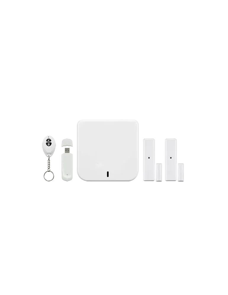 HOME8 Kit de alarma doméstica Home8 - Conexión a internet / IP Cloud -