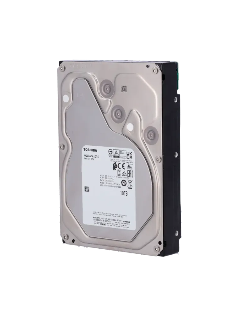 TOSHIBA Disco duro Toshiba - Capacidad 10 TB - Interfaz SATA 6 Gb/s -