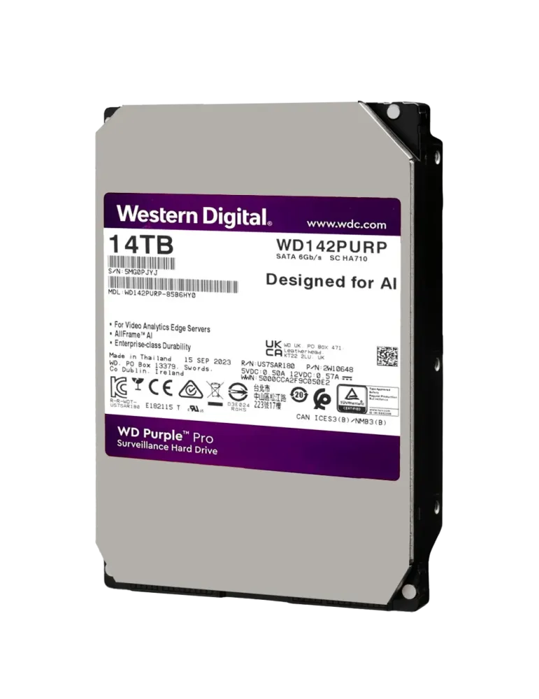 WESTERN DIGITAL Disco duro Western Digital - Capacidad 14 TB - Interfa