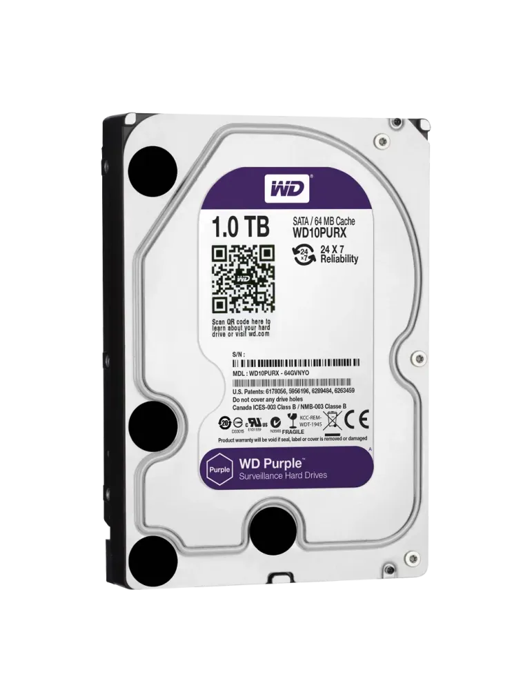 WESTERN DIGITAL Disco duro - Capacidad 1 TB - Interfaz SATA 6 Gb/s - M