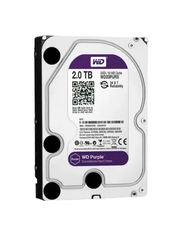 WESTERN DIGITAL Disco duro - Capacidad 2 TB - Interfaz SATA 6 Gb/s - M