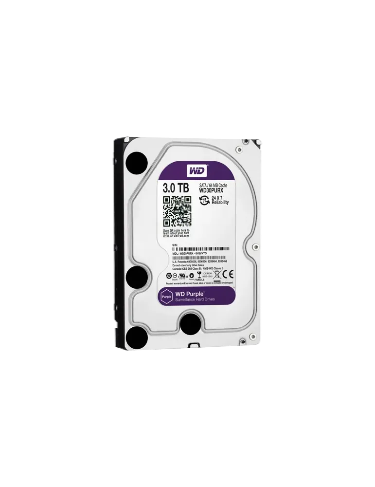 WESTERN DIGITAL Disco duro - Capacidad 3 TB - Interfaz SATA 6 Gb/s - M