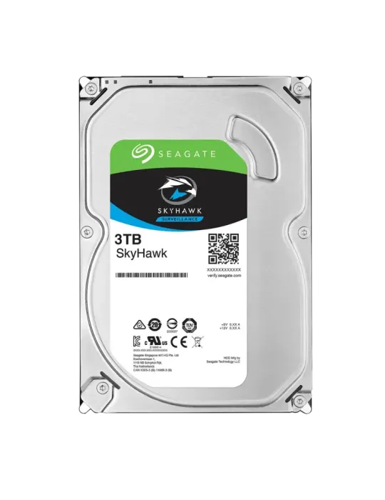 SEAGATE Disco duro Seagate Skyhawk - Capacidad 3 TB - Interfaz SATA 6
