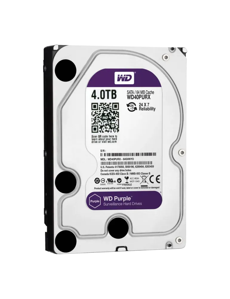 WESTERN DIGITAL Disco duro - Capacidad 4 TB - Interfaz SATA 6 Gb/s - M