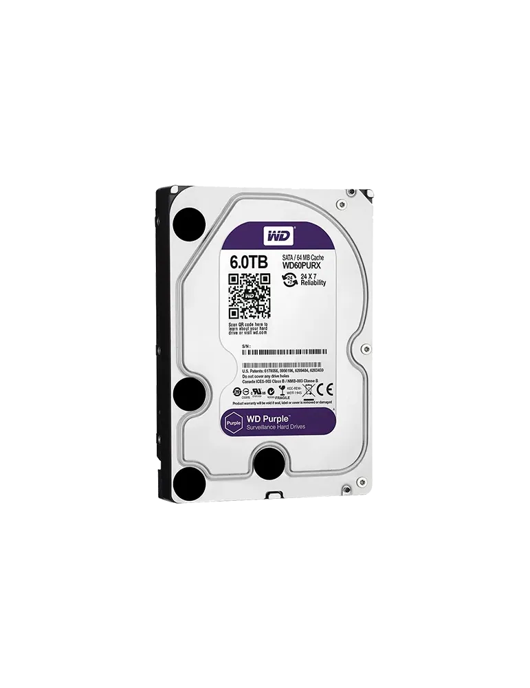 WESTERN DIGITAL Disco duro Western Digital - Capacidad 6 TB - Interfaz