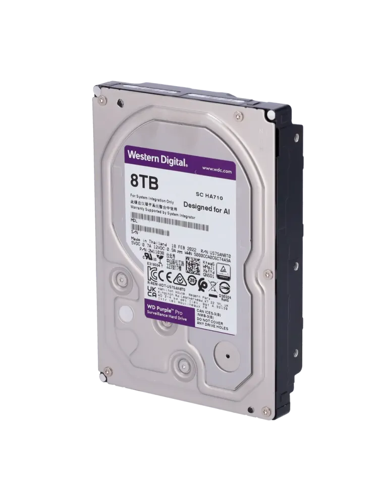 WESTERN DIGITAL Disco duro Western Digital - Capacidad 8 TB - Interfaz