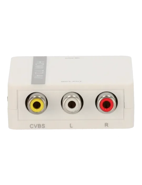 MARCA BLANCA Convertidor HDMI a AV - 1 entrada HDMI - 1 salida AV - Re