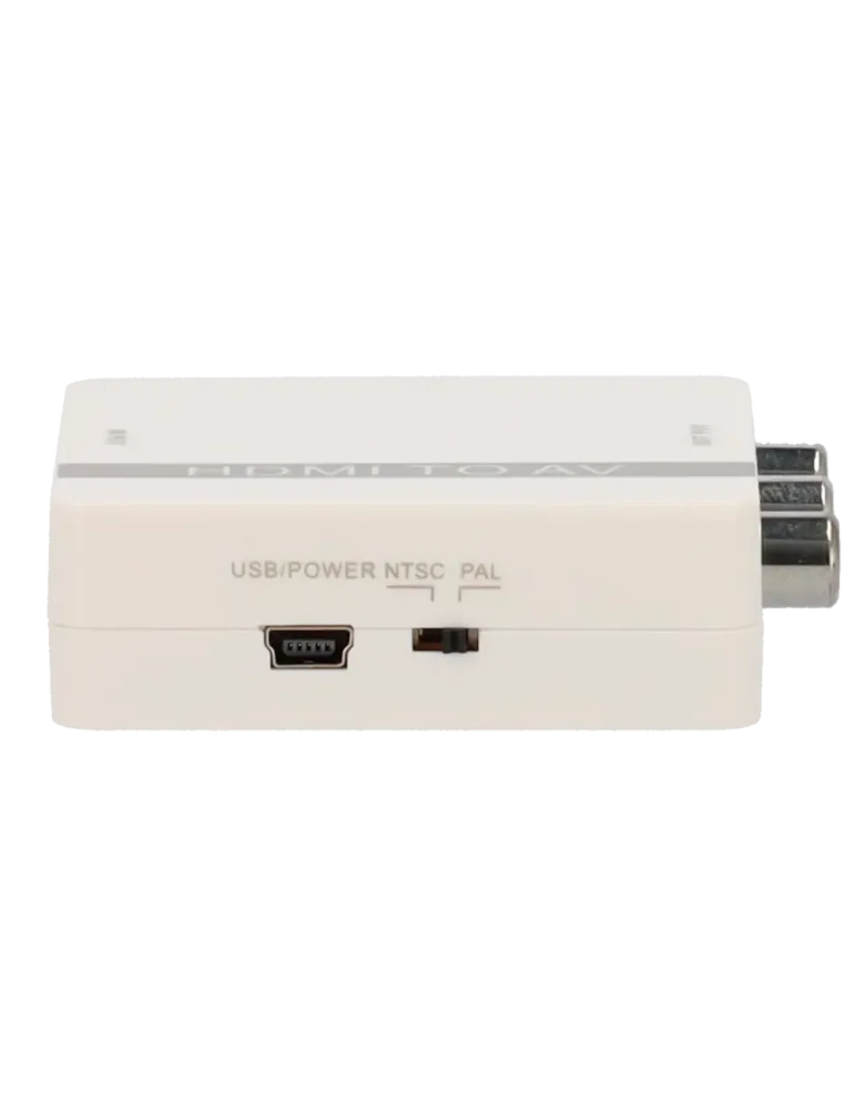 MARCA BLANCA Convertidor HDMI a AV - 1 entrada HDMI - 1 salida AV - Re