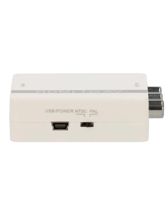MARCA BLANCA Convertidor HDMI a AV - 1 entrada HDMI - 1 salida AV - Re