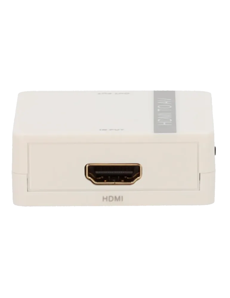 MARCA BLANCA Convertidor HDMI a AV - 1 entrada HDMI - 1 salida AV - Re
