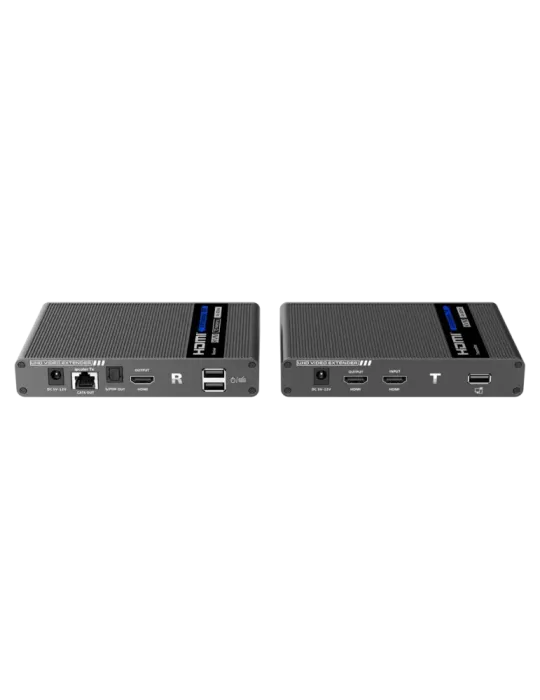 LENKENG Extensor KVM de señal HDMI - Alcance 70 m - Resolución 4K - Pe