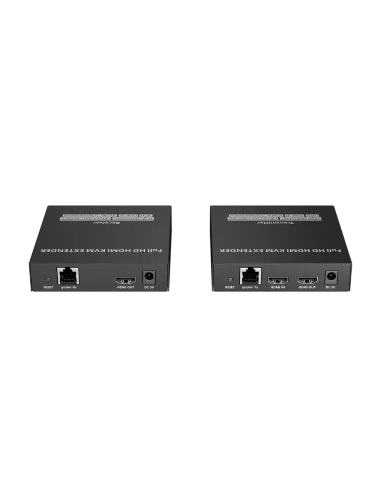 LENKENG Extensor KVM de señal HDMI - Alcance 150 m - Resolución FHD -