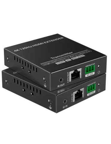 LENKENG Extensor de señal HDMI - Alcance 25 m - Resolución 4K - Permit