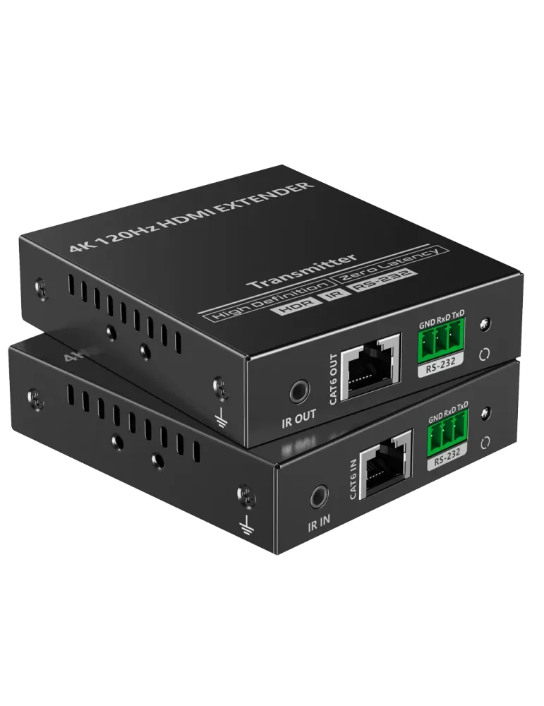 LENKENG Extensor de señal HDMI - Alcance 25 m - Resolución 4K - Permit