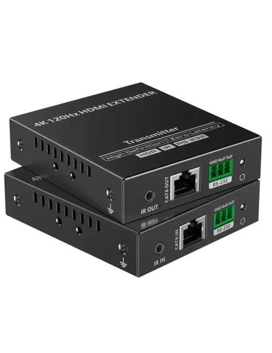 LENKENG Extensor de señal HDMI - Alcance 25 m - Resolución 4K - Permit