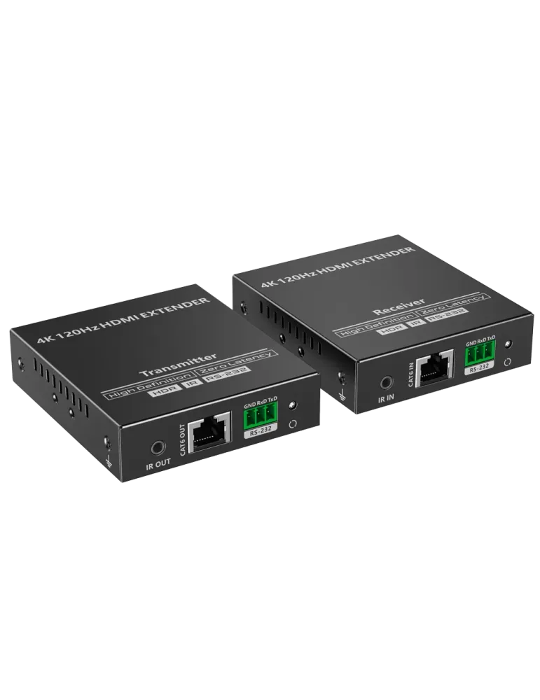 LENKENG Extensor de señal HDMI - Alcance 25 m - Resolución 4K - Permit