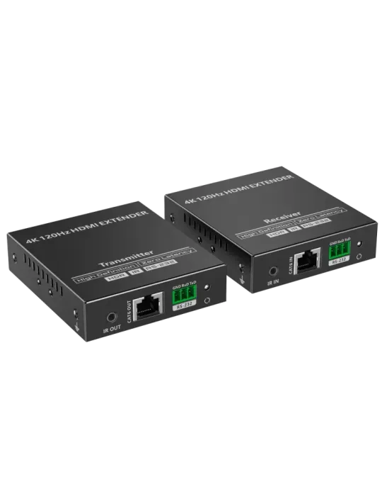 LENKENG Extensor de señal HDMI - Alcance 25 m - Resolución 4K - Permit
