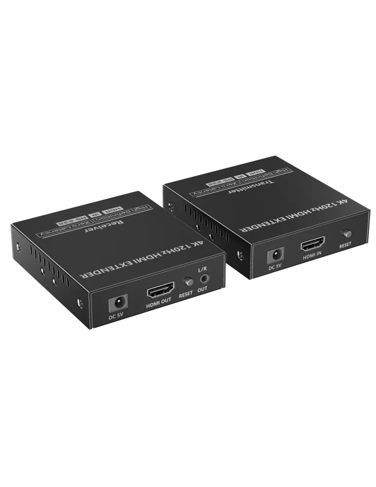 LENKENG Extensor de señal HDMI - Alcance 25 m - Resolución 4K - Permit