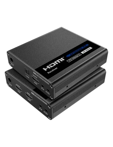 LENKENG Extensor de señal HDMI - Alcance 70 m - Resolución 4K - Permit