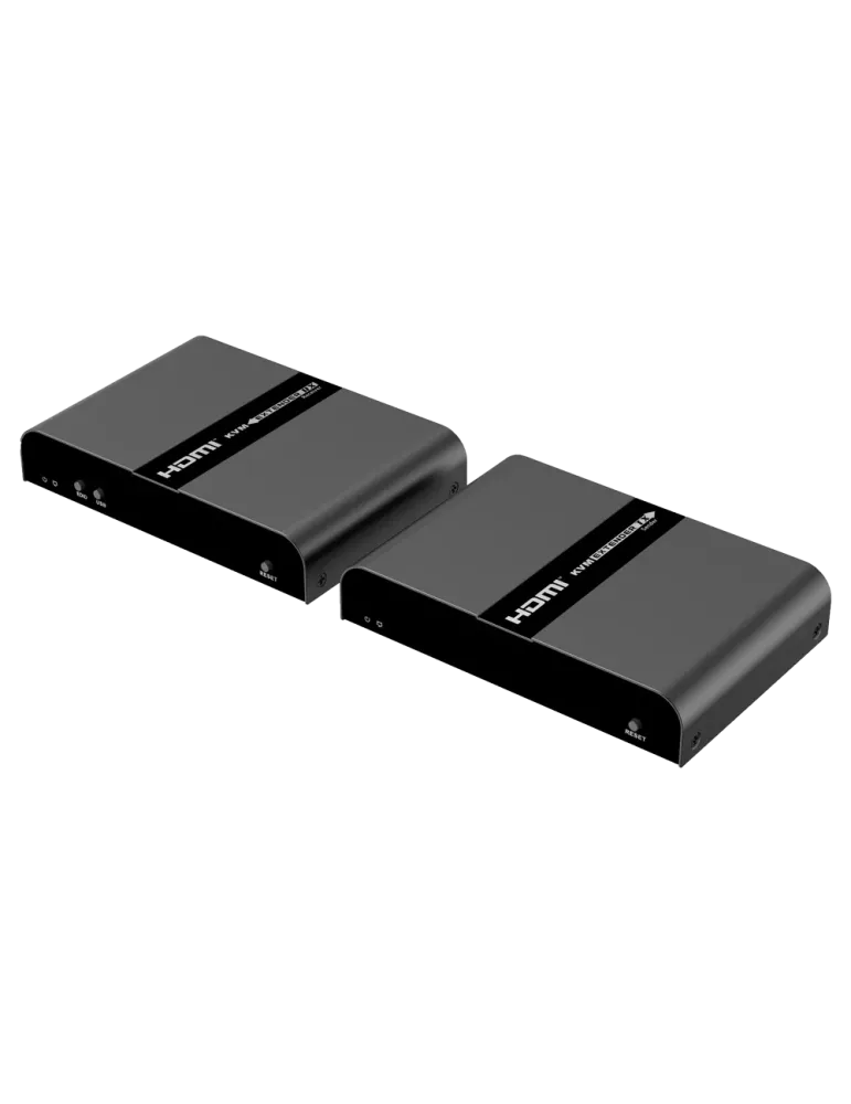 LENKENG Extensor KVM de señal HDMI - Alcance 100 m - Resolución 4K - P