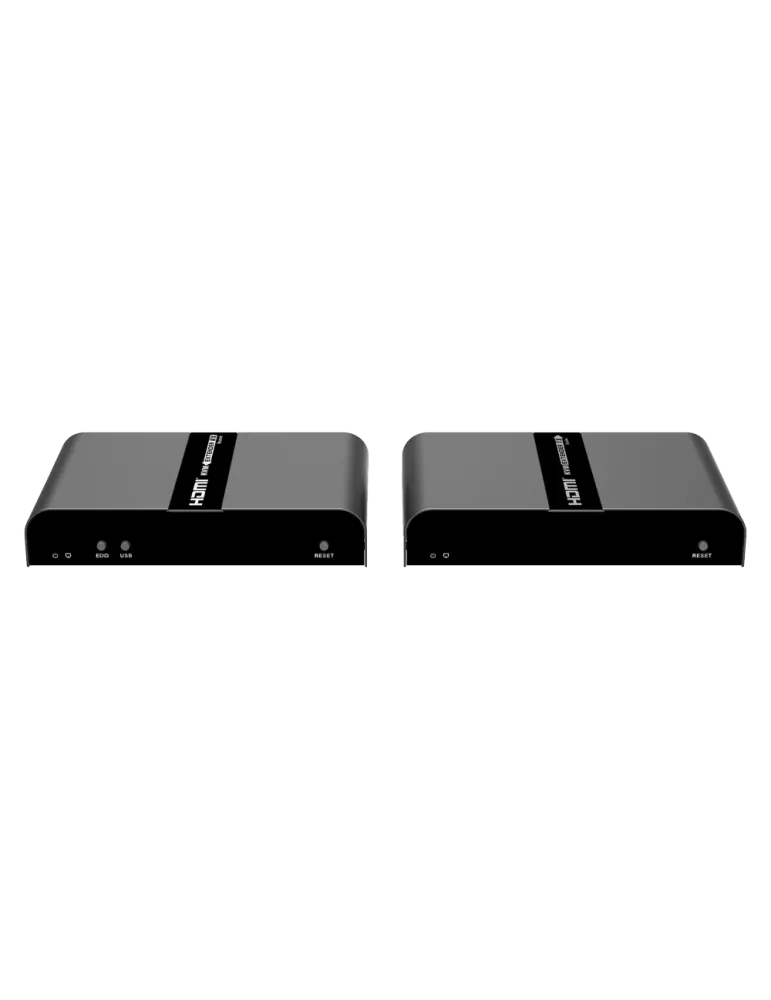 LENKENG Extensor KVM de señal HDMI - Alcance 100 m - Resolución 4K - P